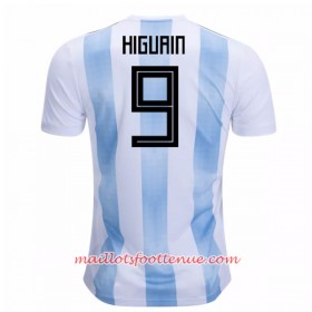 Maillot/Tenue Argentine Higuain 9 Domicile Coupe du monde 2018